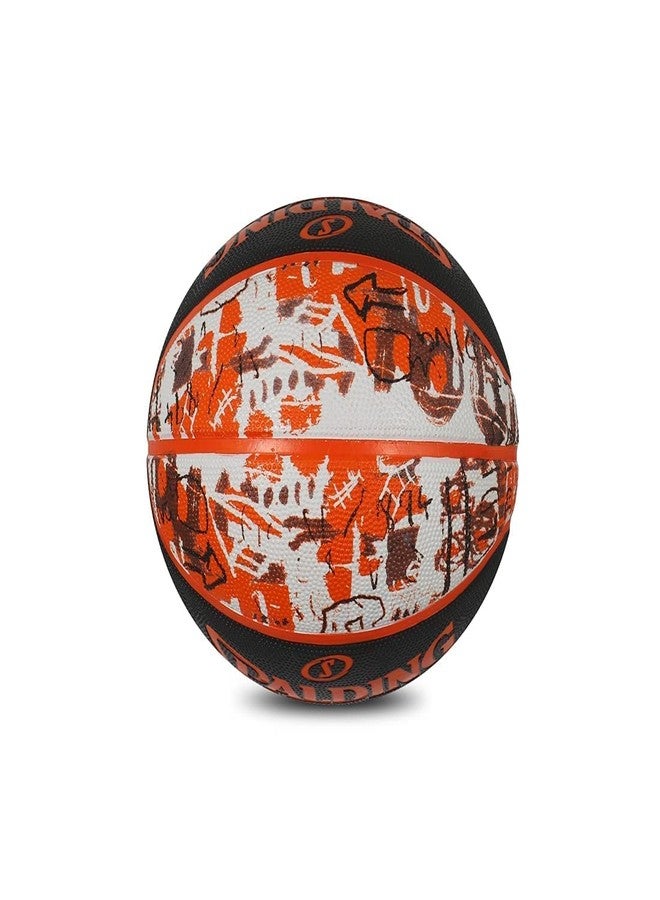 Spalding Graffiti Symbols Rubber Basketball Ball NBA Outdoor Ball for Men Size 7 - Image 3