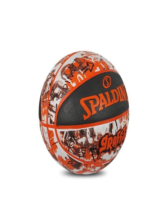Spalding Graffiti Symbols Rubber Basketball Ball NBA Outdoor Ball for Men Size 7 - Image 5