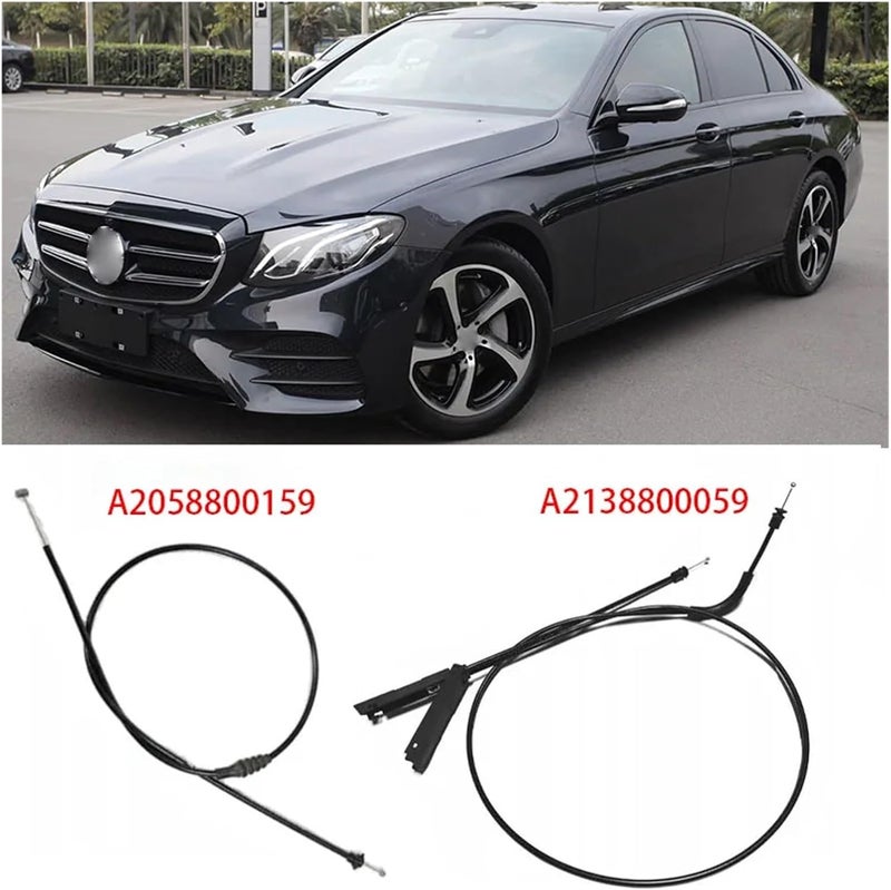 Wivplex Hood Latch Lock Bonnet Release Cable for Mercedes - Image 4