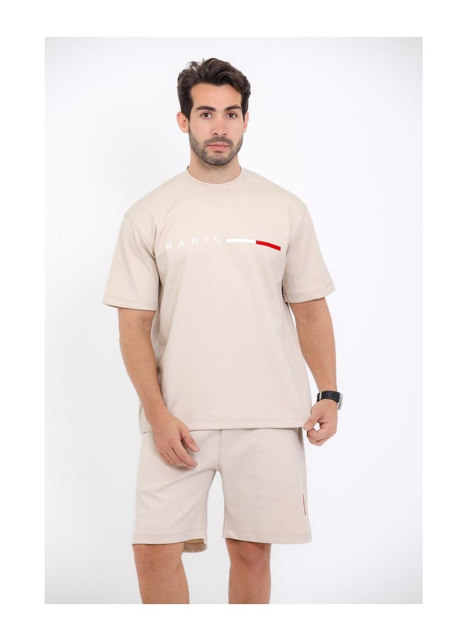 WHITE RABBIT Printed Beige Cotton Men Pajama  - Image 5