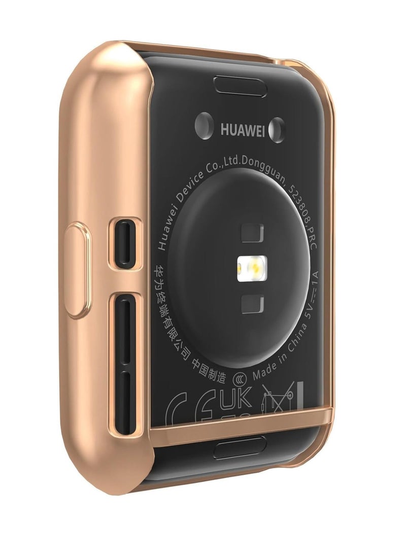 Case Compatible withHuawei Watch Fit Case All-Around Screen Protector Watch Soft TPU Shockproof Cover Slim Guard Thin Bumper Shell Protector - Image 2