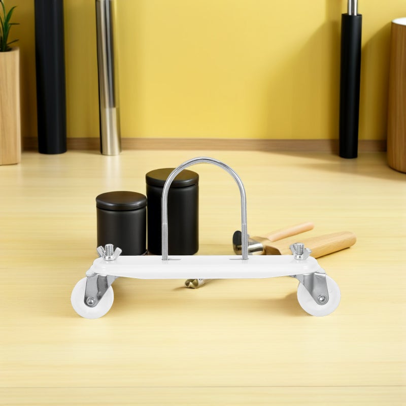 1 Pair Heater Mobile Pulley: Heavy Duty For Oil Filled Radiator - Replacement Indoor Heater Accessories Rolling Base - Image 3