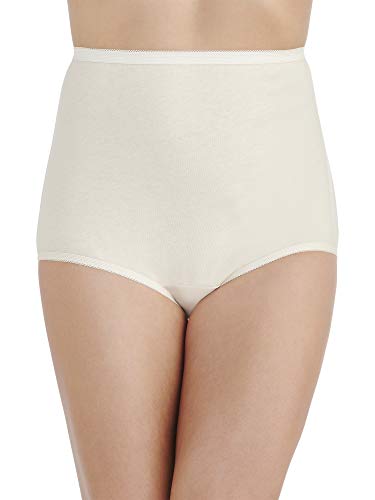 Vanity Fair womens Perfectly Yours High Waisted Panties Briefs, Cotton - Fawn, 12 US - Image 1