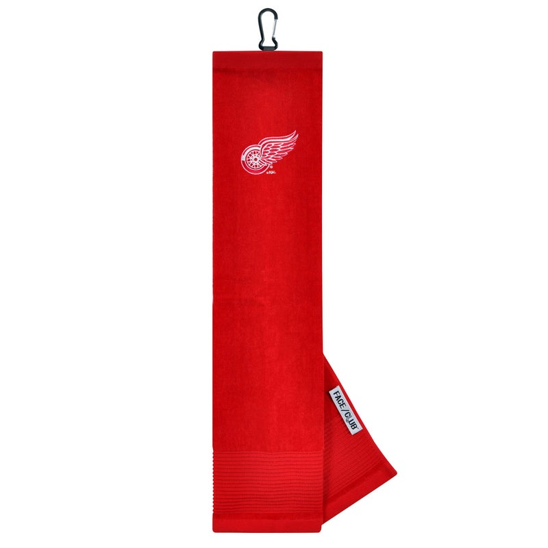 Team Effort NHL Detroit Red Wings Face/Club Tri-Fold Embroidered Toweldetroit Red Wings Face/Club Tri-Fold Embroidered Towel, Multicolor, NA - Image 4
