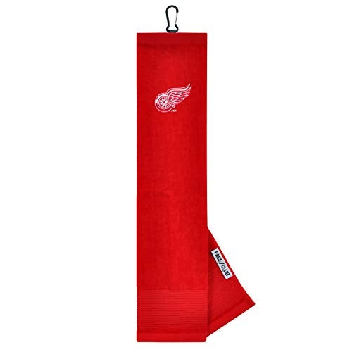 Team Effort NHL Detroit Red Wings Face/Club Tri-Fold Embroidered Toweldetroit Red Wings Face/Club Tri-Fold Embroidered Towel, Multicolor, NA - Image 1