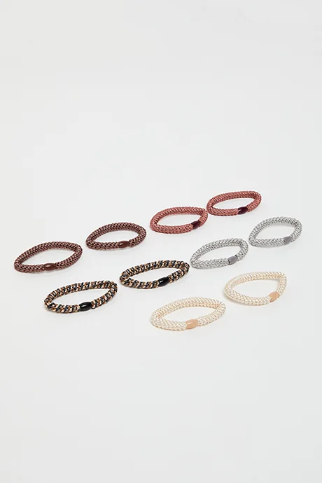 أر أند بي 10 Pack Ponytail Hairbands