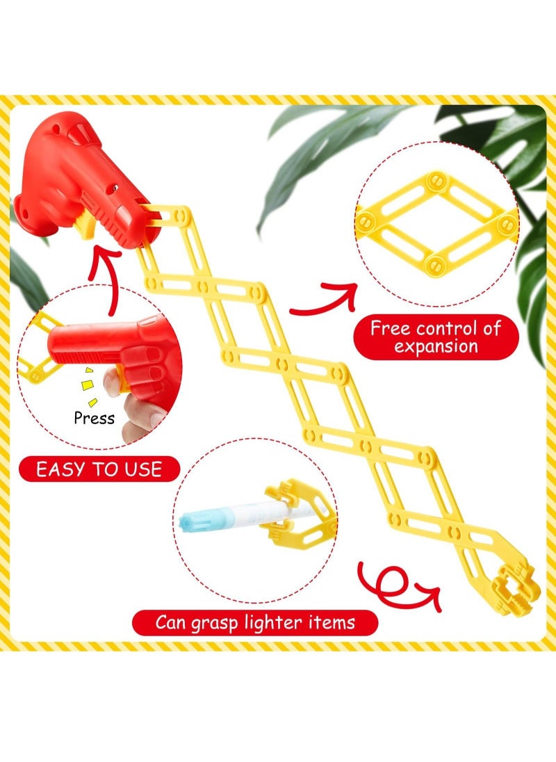 Generic - Extendable Arm Grabber Toys, 6Pcs 12 Inch Long Toy Reacher Robot Arm Grappling Hook Gun Claw Grabber for kids Party Favors Toys - Image 1