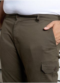HIGH STAR Men Dark Olive Trousers  - Image 5