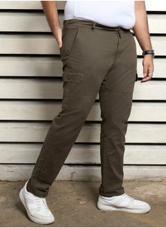 HIGH STAR Men Dark Olive Trousers  - Image 3