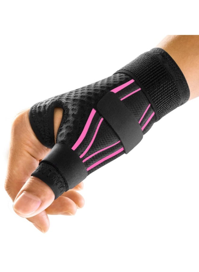 Arabest Ergonomical Thumb Brace Right Hand or Left Hand for Arthritis Pain and Support, Thumb Splint for Trigger Thumb, Thumb Support for De Quervains Tenosynovitis,  Pink - Image 1