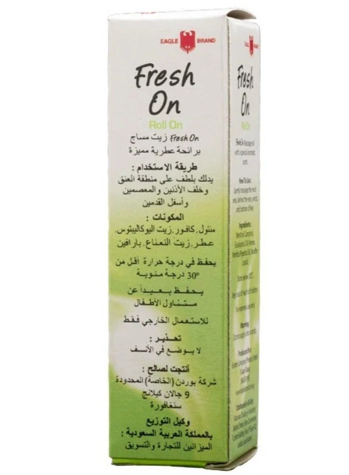 EAGLE BRAND Fresh On - Massage Oil With a Special Aromatic Scentn - Image 2