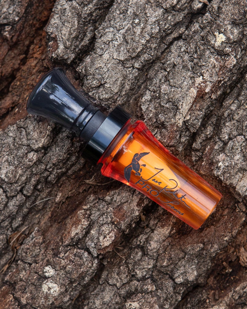 Duck Commander Jase Robertson Pro Series Duck Call - Easy Blowing, Double Reed Acrylic Duck Call for Duck Hunting Accessories - Orange Acrylic - Image 3