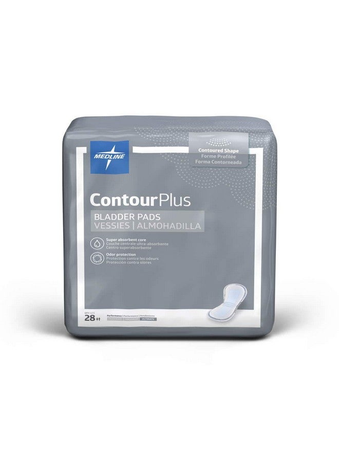 Medline Medline ContourPlus Bladder Control Pads, Ultimate Absorbency, 8 x 17 Inches, Bag of 28  - Image 2