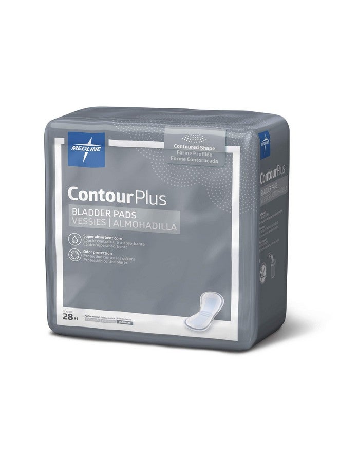 Medline Medline ContourPlus Bladder Control Pads, Ultimate Absorbency, 8 x 17 Inches, Bag of 28  - Image 3