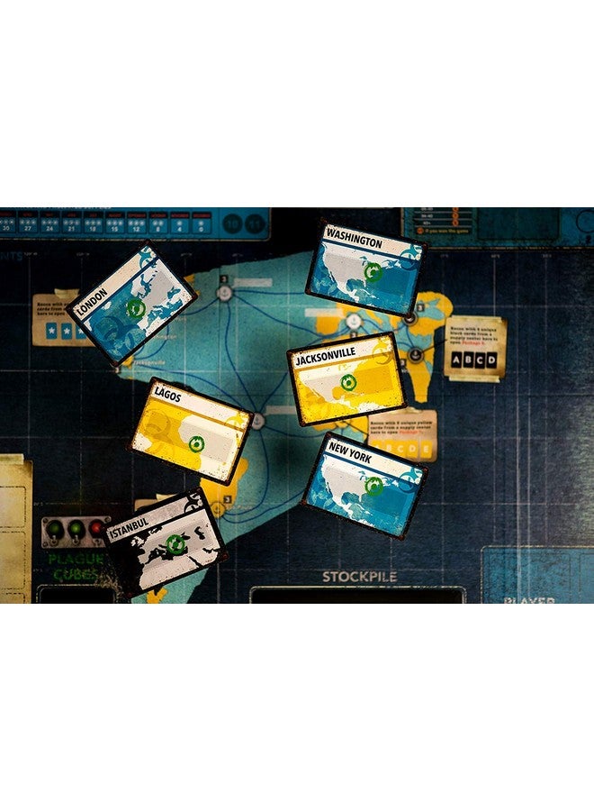 Z-Man Games Pandemic Legacy Season 2 Board Game (Black) - Fight to Save Humanity from Plague! Cooperative Strategy Game for Kids and Adults, Ages 13+, 2-4 Players, 60 Minute Playtime, Made by Z-Man Games  - Image 4