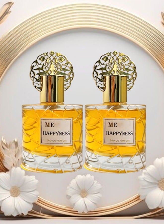 مي 2 قطع عطر السعادة 100 مل - Image 1