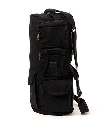 RL Fabric 45.9994 cms Black Gym Tote (T 30) - Image 4