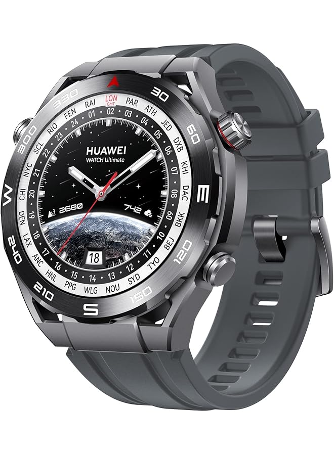 Dado Silicone Replacement Band Compatible With Huawei Watch Ultimate Gt4 Gt3 3 Pro Gt2 2 Pro Watch Buds 4 3 46Mm And 48Mm Soft Silicone Strap With Watch Ultimate Design - Image 1