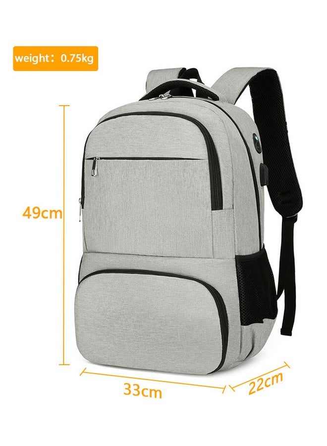 Vividorad Insulated Lunch Bag,Lunch Backpack for Women and Men,  Insulated Cooler Backpacks with Lunch Box,Large Capacity Polyester Handbag with Leakproof Cooler Bag,15.6 Inch Laptop Backpack with USB Port Reusable Water Resistant Tote Food Bag for College Beach Camping Picnics Womens Gifts  - Image 2