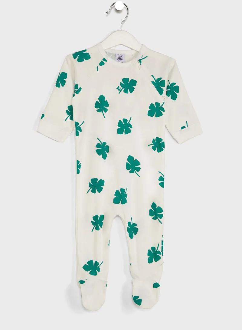 Petit Bateau Infant Printed Sleepsuit