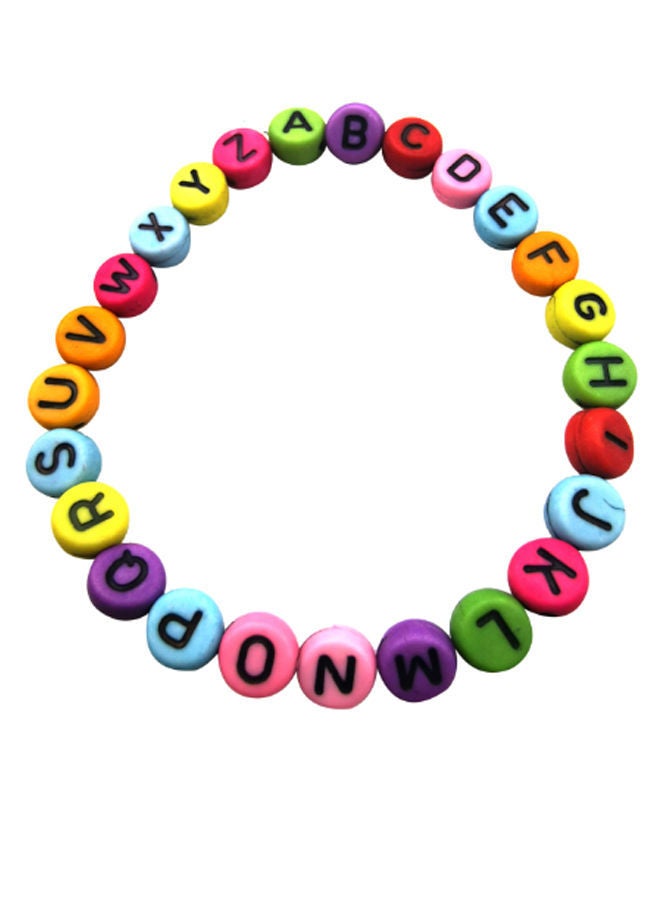 NIBEMINENT 1000-Piece DIY Crafting Alphabet Letter Coin Round Flat Spacer Bead Set - Image 2