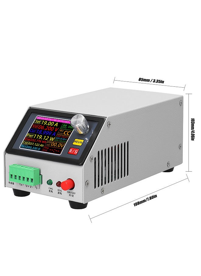 Generic - 2.4inch Color Screen Multifunction Electronic Load Support Constant Current/Power/Resistance Mode with Data Calibration Multiple Parameter Setting Function - Image 1