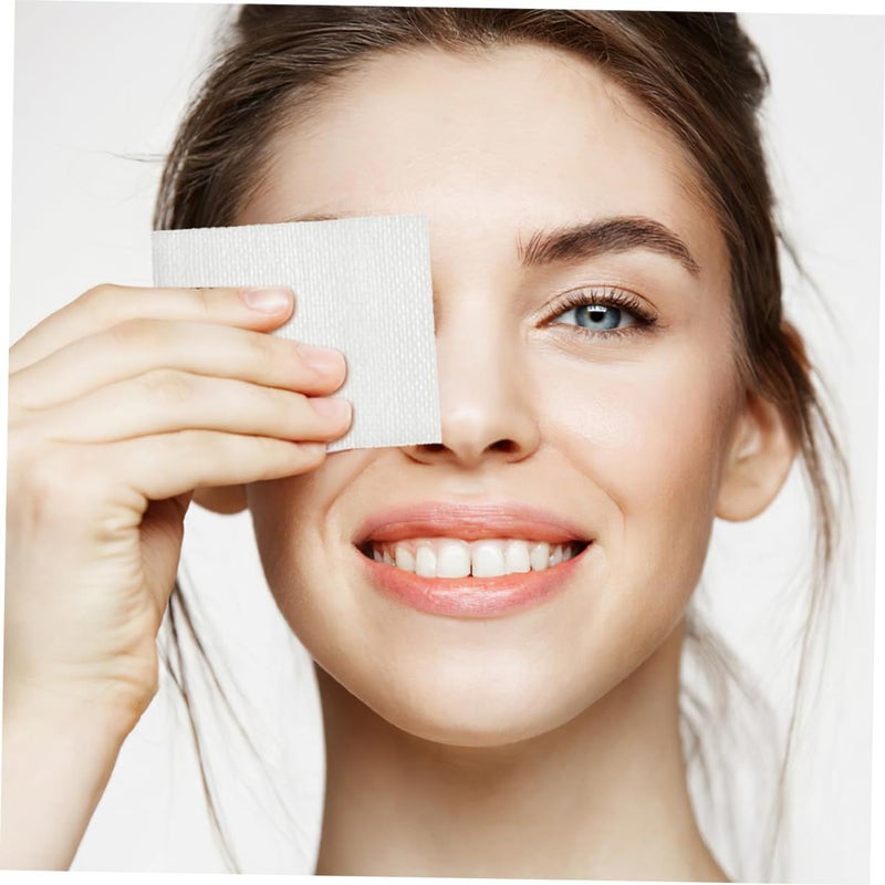 Soft Stretchable Facial Cleaning Pads 240 Pcs Gentle Exfoliation For All Skin Types Daily Use Travel - Image 4