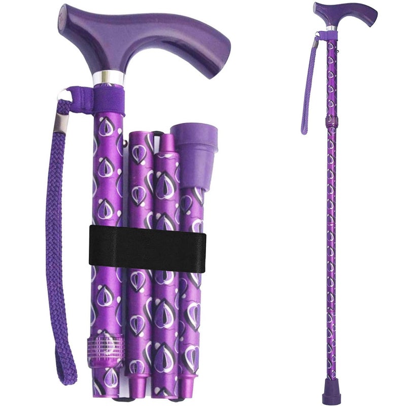 Switch Sticks Walking Cane for Men or Women, Foldable and Adjustable from 32-37 Inches, FSA and HSA Eligible, Viking - Image 1