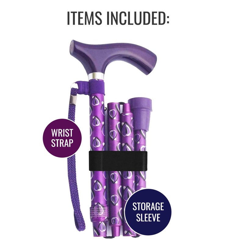 Switch Sticks Walking Cane for Men or Women, Foldable and Adjustable from 32-37 Inches, FSA and HSA Eligible, Viking - Image 5