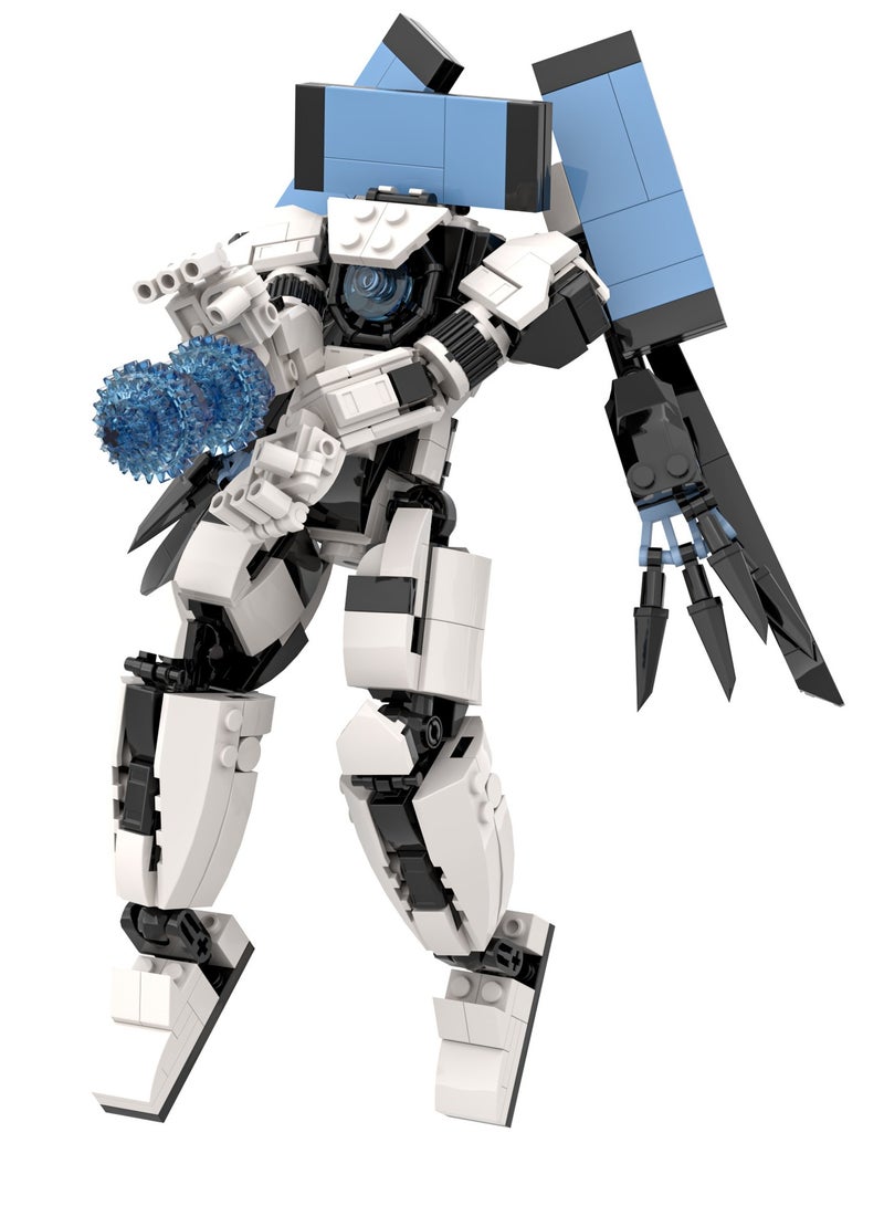 general Skibidi Toilet Man Toy Building Blocks 453Pcs Titan Computer Man Toy Ideas Toys Battle Horror Game Model Ideas Toys Gifts for Adult & Kids - Image 4