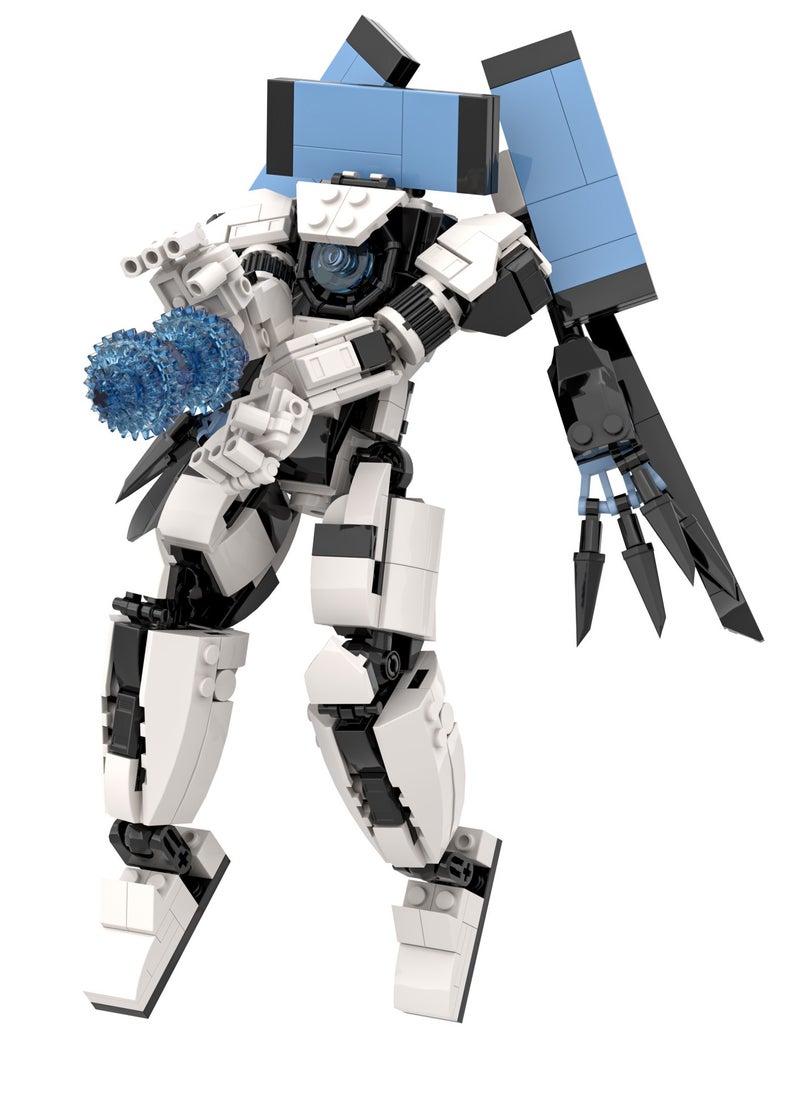 General Skibidi Toilet Man Toy Building Blocks 453Pcs Titan Computer Man Toy Ideas Toys Battle Horror Game Model Ideas Toys Gifts for Adult & Kids  - Image 3