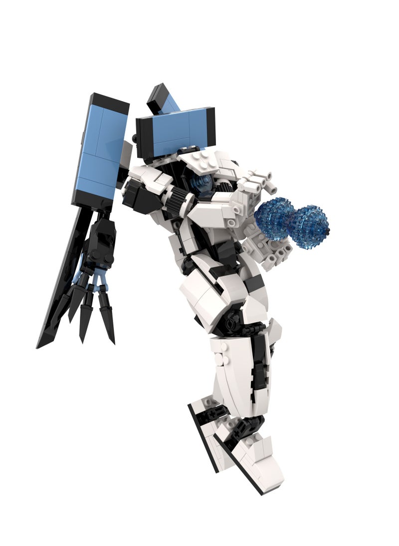 General Skibidi Toilet Man Toy Building Blocks 453Pcs Titan Computer Man Toy Ideas Toys Battle Horror Game Model Ideas Toys Gifts for Adult & Kids  - Image 4