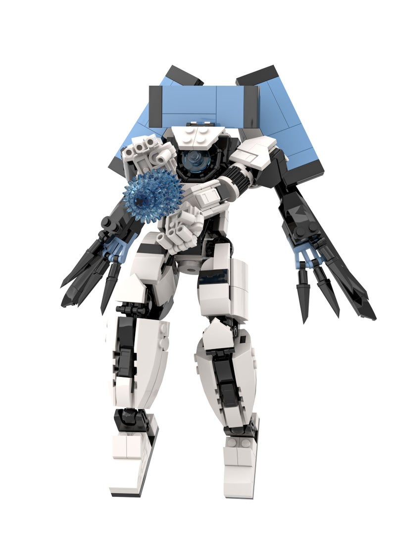 General Skibidi Toilet Man Toy Building Blocks 453Pcs Titan Computer Man Toy Ideas Toys Battle Horror Game Model Ideas Toys Gifts for Adult & Kids  - Image 5