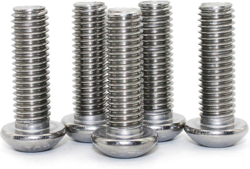 Fullerkreg 50 Pcs M4-0.70 x 20mm Button Head Socket Cap Bolts Screws, 18-8 Stainless Steel, Allen Hex Drive, ISO 7380, by ,Come in a Plastic Case - Image 2