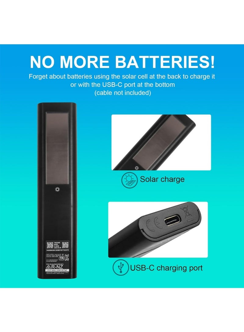 X-level Voice Remote Control Replacement for Smart TV ( Solar), Compatible with Most 2018 to 2022 Smasung Crystal UHD QLED The Frame QLED 4K 8K Smart TVs(BN59-01385A/BN59-01385B) - Image 4