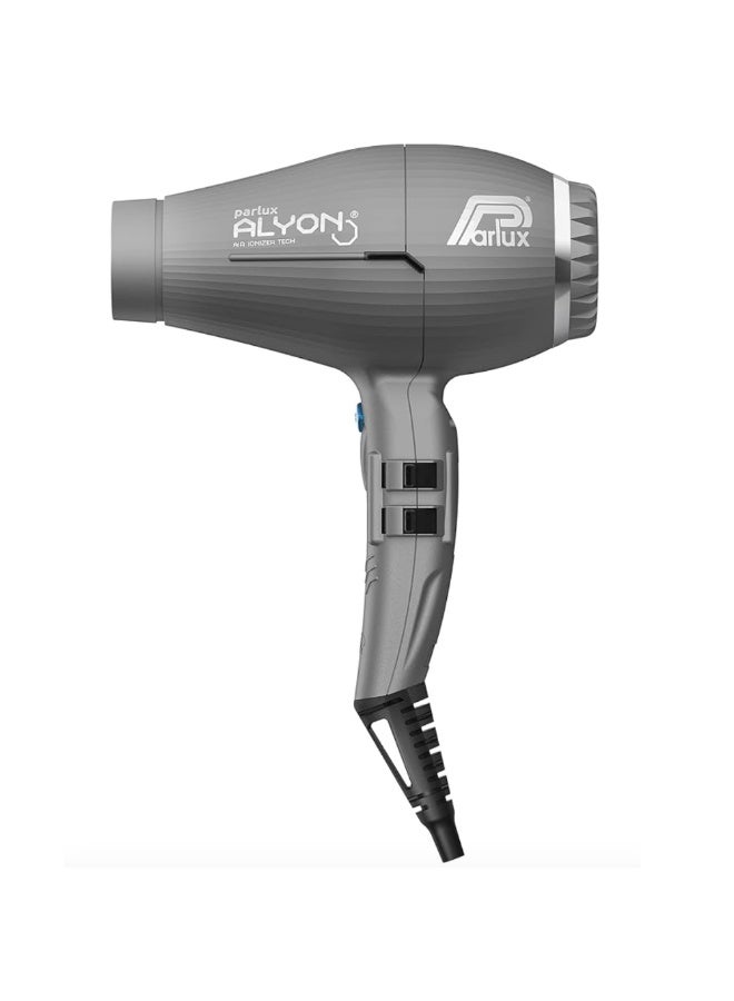 Parlux ALYON Hair Dryer Air Ionizer Tech [European Plug 220V] Graphite 1unit - Image 1