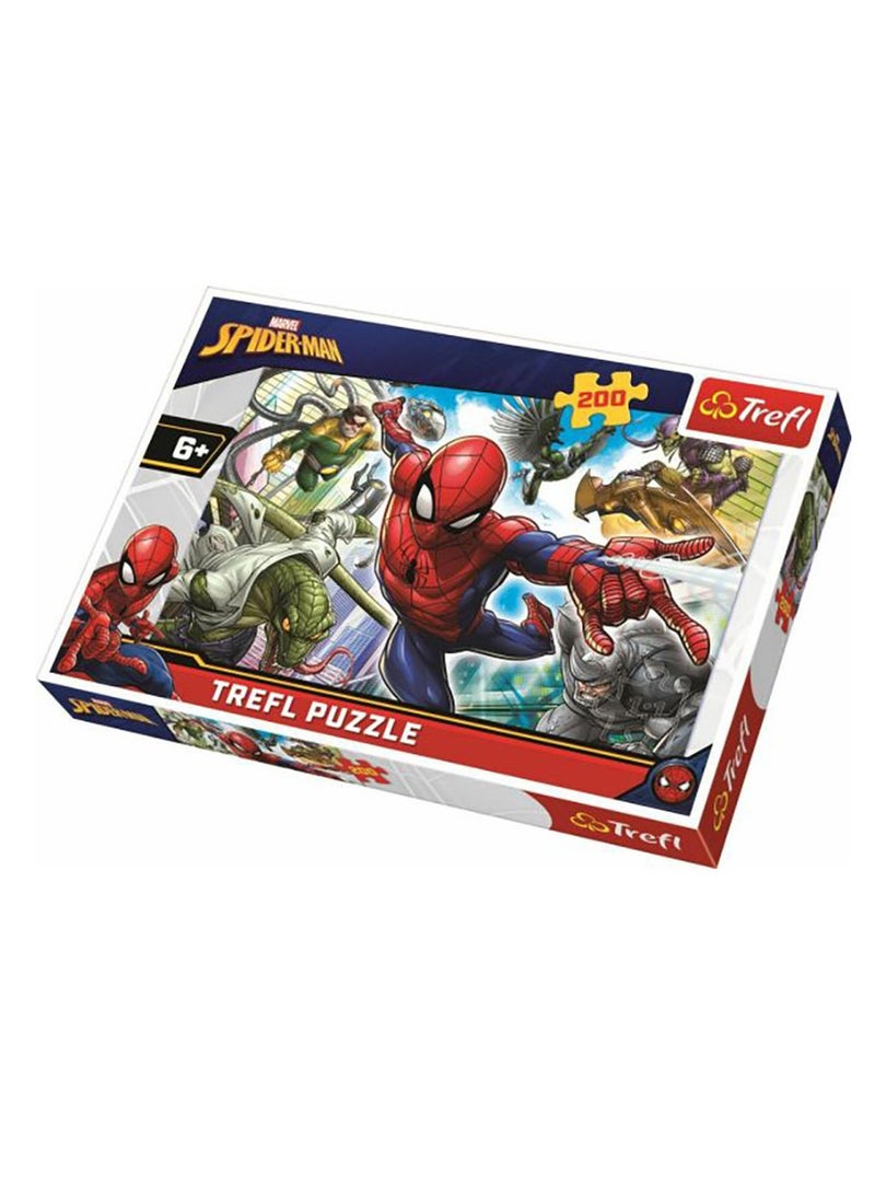 Trefl - 200 Pieces Born to be a superhero spiderman puzzle - 13235 - Image 1