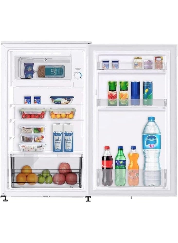 TORNADO Mini Bar Refrigerator Defrost, 100 Liters, White - Model MBR-AR100-W - Image 2