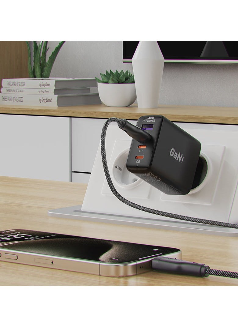 Charging Data Cable C8-04 USB-A to USB-C