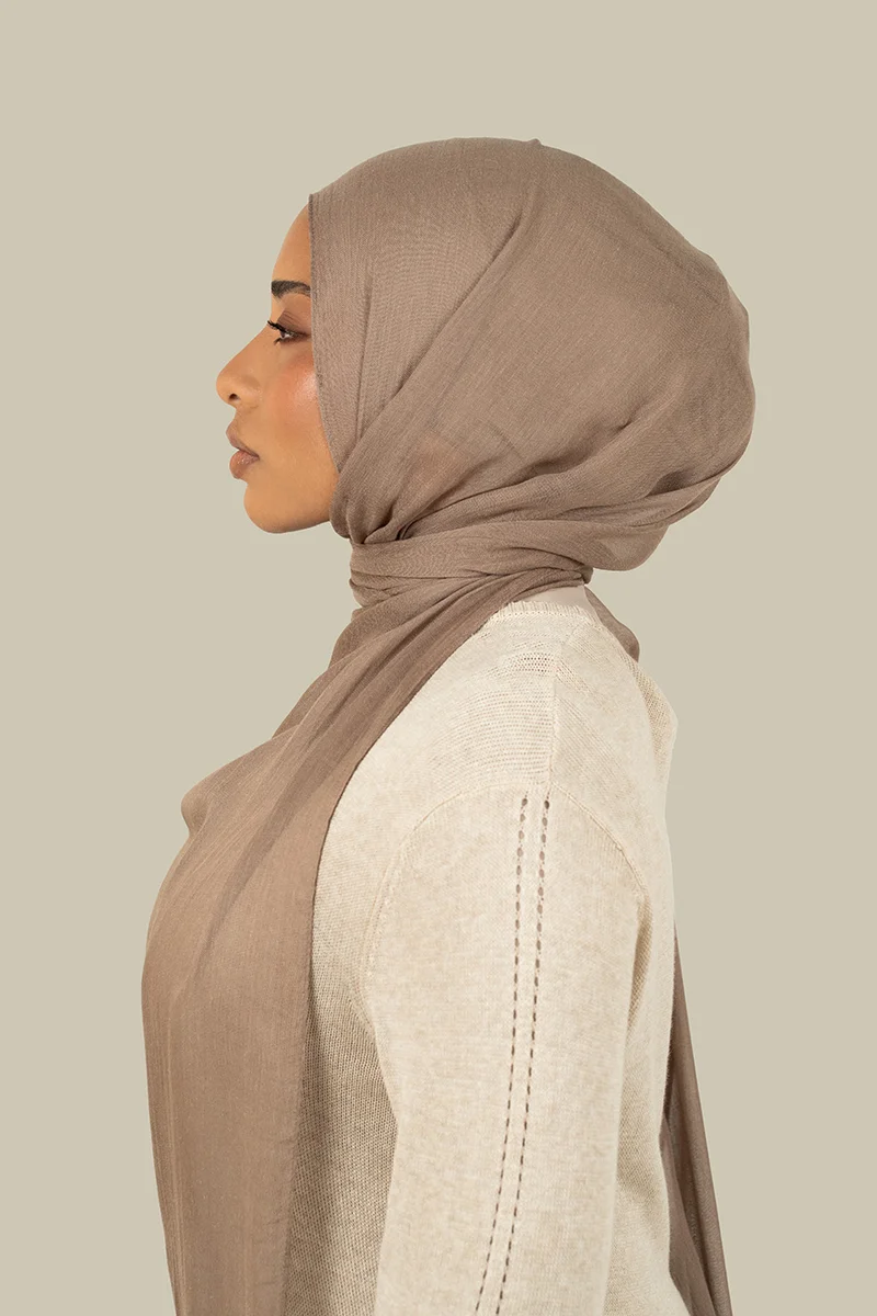 silqrose Mushroom Modal Silk Hijab