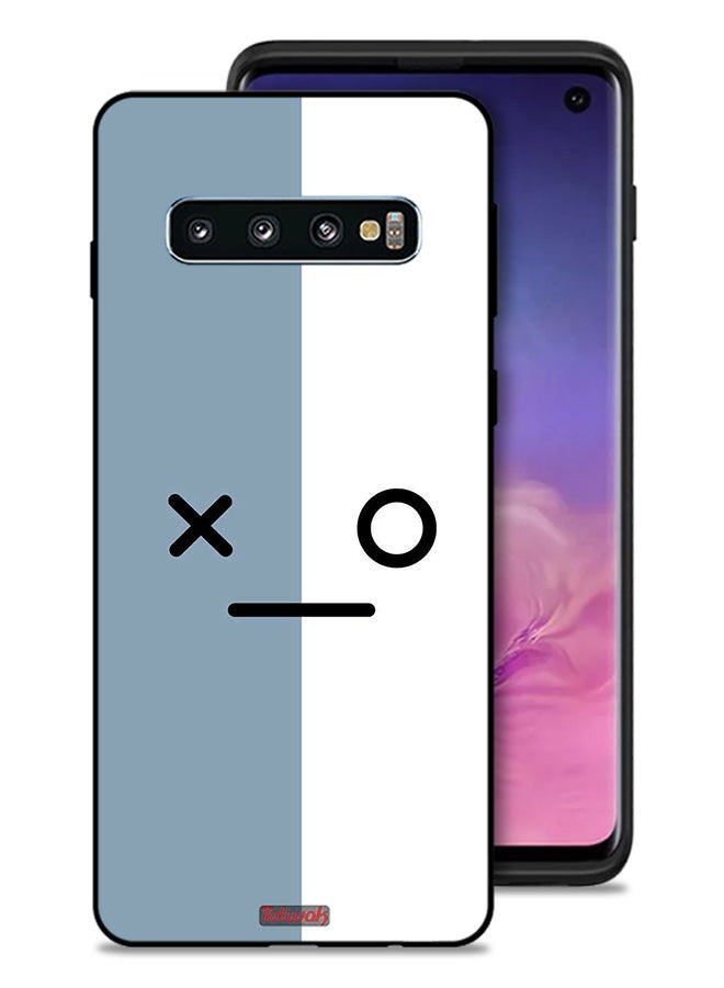 Tolwak Samsung Galaxy S10 Protective Case Cover Face Icons - Image 1