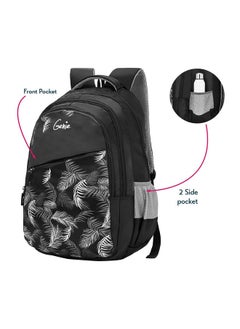 Genie Genie Lush 36 litres Black School Backpack for Girls (19 inch, 3 Compartments, Water Resistant)  - Image 3