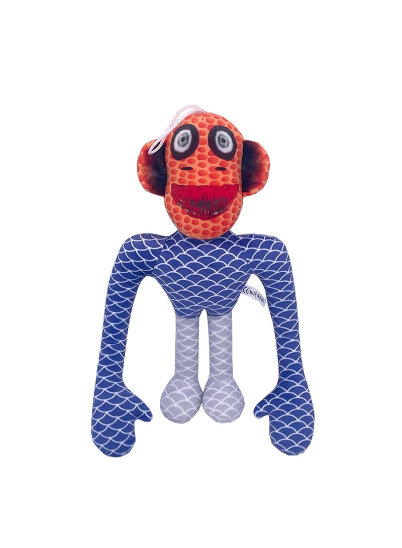 Children's Toys, Deformed Zoo, Horror Game Peripherals, Plush Dolls (Purple Monkey) - Image 1