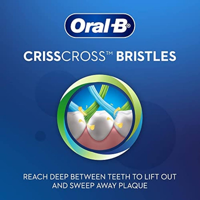 Oral-B Criss Cross Toothbrush with Neem Extract, Medium (Buy 2 Get 2 Free) - Image 5