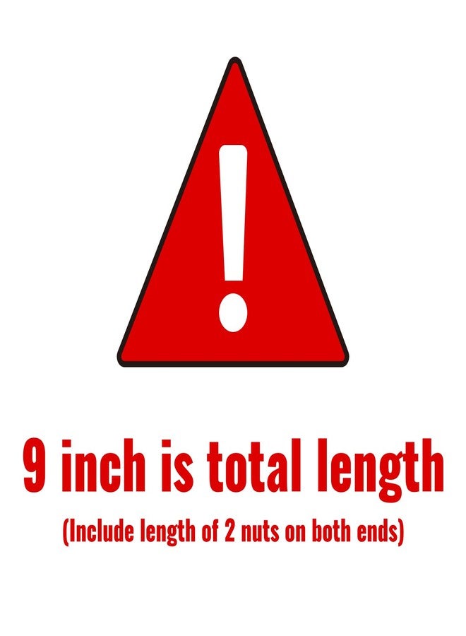 SUNGATOR خط إمداد مياه المرحاض SUNGATOR بطول 9 بوصات، وصلة خرطوم المرحاض المضغوطة 7/8 بوصة × 3/8 بوصة، خط إمداد مياه مضفر من الفولاذ المقاوم للصدأ بطول 9 بوصات مع مفتاح ربط واحد وشريط مانع للتسرب (عبوة واحدة) - Image 2