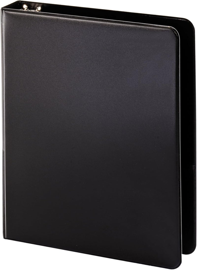 TOPS Cardinal Mini Round Ring Binder, 1-Inch, 8-1/2-Inch x 5-1/2-Inch, Black (07201) - Image 4