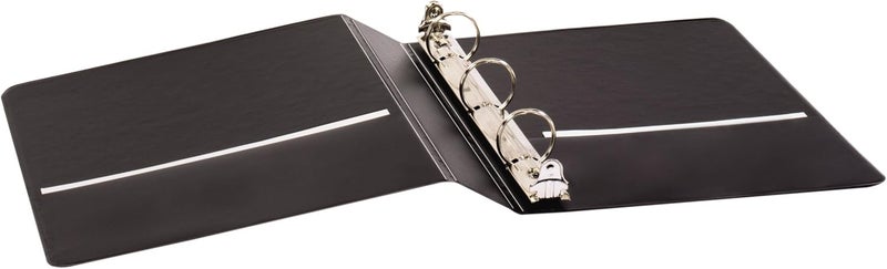 TOPS Cardinal Mini Round Ring Binder, 1-Inch, 8-1/2-Inch x 5-1/2-Inch, Black (07201) - Image 3