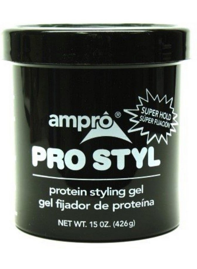 Ampro Protein Styling Gel Super Hold 15 Oz (Pack Of 2) - Image 2