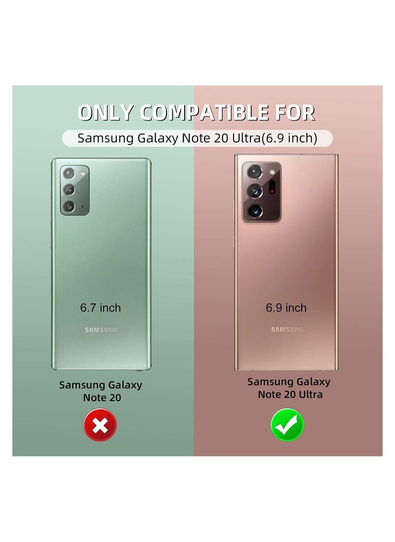 Generic - Samsung Note 20 Ultra Waterproof Case - IP68 Underwater Case Built-in Screen Protector Military Grade, Full Body Sealed Rugged Cover Snowproof Dustproof for Galaxy Note20 Ultra 5g- Black - Image 1