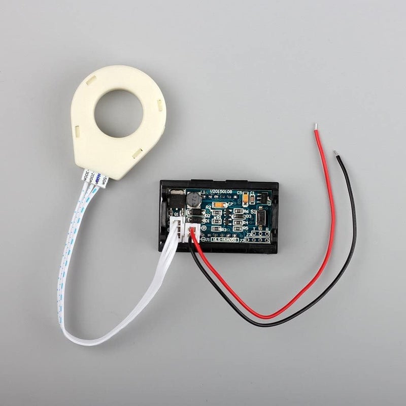 bayite DC 5-120V 100A Mini Digital Current Voltage Amp Meter Ammeter Gauge with Hall Effect Sensor Transformer - Image 4